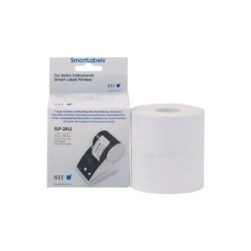 Seiko Instruments SLP White Label Roll, 36mm Width, 89mm Height, 260 pcsPer Roll Qty - SLP-2RLE product image