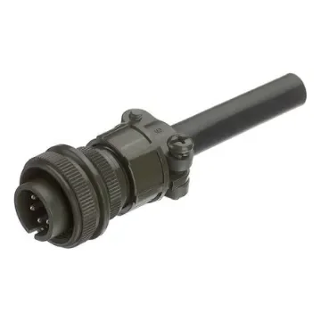 Fujikura 6 Way Cable Mount MIL Spec Circular Connector Plug, Pin Contacts,Shell Size 14mm, MIL-DTL-5015 - DMS 3106A14S-6P + DMS 3057-6AK product image