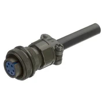 Fujikura 10 Way Cable Mount MIL Spec Circular Connector Socket, Socket Contacts,Shell Size 18mm, MIL-DTL-5015 - DMS 3106A18-1S + DMS 3057-10AK product image