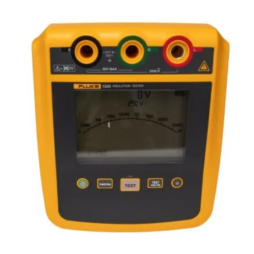 Fluke 1535 Insulation Tester, 250V Min, 2500V Max, CAT IV 600V - FLUKE-1535 product image