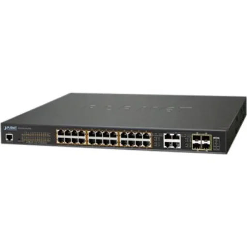 Planet GS-4210-24UP4C, Managed 28 Port Ethernet Switch With PoE product image