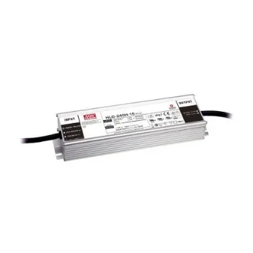 MEAN WELL LED Driver, 24V Output, 240W Output, 10A Output, Constant Current / Constant Voltage - HLG-240H-24 product image