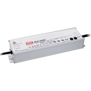MEAN WELL LED Driver, 48V Output, 240W Output, 5A Output, Constant Current / Constant Voltage - HLG-240H-48 product image