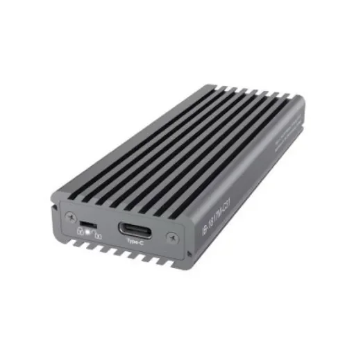 ICY BOX 22x30/42/60/80in M.2 NVMe SSD Hard Drive Enclosure, USB 3.1 - IB-1817M-C31 product image