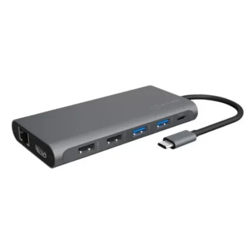 ICY BOX 4K USB 2.0 USB Docking Stations with HDMI x2 - 4 x USB ports, USB A, USB C - IB-DK4050-CPD product image