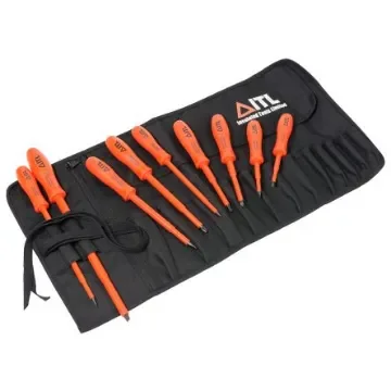 ITL Insulated Tools Ltd Flat Screwdriver Set, 9-Piece - 10 product image