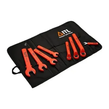 ITL Insulated Tools Ltd 8-Piece Open Ended Spanner Set, 2BA mm, 13 mm, 17 mm, 19 mm, 24 mm, VDE/1000V - 1165 product image