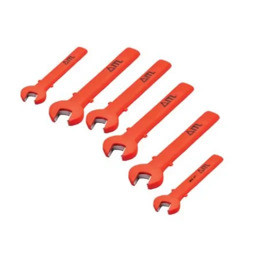 ITL Insulated Tools Ltd 6-Piece Open Ended Spanner Set, VDE/1000V - 1171 product image