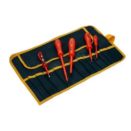 ITL Insulated Tools Ltd Flat Screwdriver Set, 5-Piece - 2150 product image