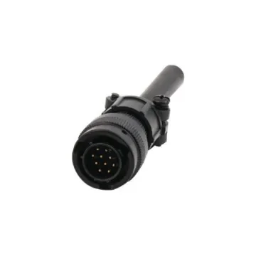 Amphenol, 62IN 10 Way Cable Mount MIL Spec Circular Connector Plug, Pin Contacts,Shell Size 12mm, MIL-DTL-26482 - 62IN 16A 12 10P/6A 624 product image