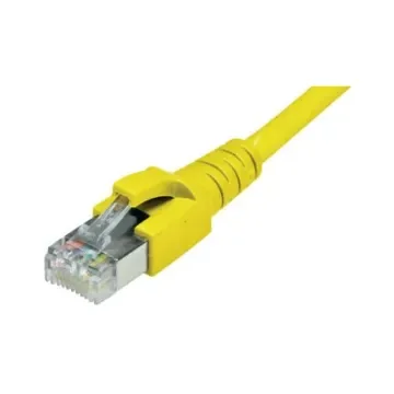 Dätwyler Cables, 15m Cat6a, Yellow RJ45 to Male RJ45 Male, S/FTP, Terminated PVC Sheath - 65362800DY product image