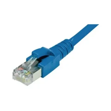 Dätwyler Cables, 7.5m Cat6a, Blue RJ45 to Male RJ45 Male, S/FTP, Terminated PVC Sheath - 65372100DY product image