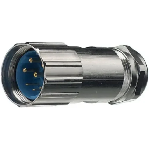 Hummel Industrial Circular Connectors, 8 Contacts, Cable Mount, M23 Connector, Plug, Male, IP67, IP69K - 7550 6 43 01 D product image
