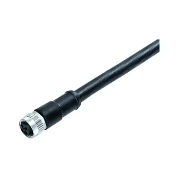 binder Straight Male 4 way M12 to Straight Male 4 way M12 Connector & Cable, 5m - 77 0630 0000 50704-0500 product image