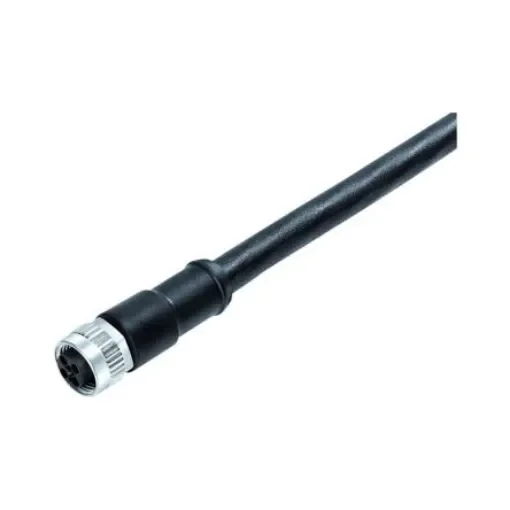 binder Straight Male 4 way M12 to Straight Male 4 way M12 Connector & Cable, 5m - 77 0630 0000 50704-0500 product image