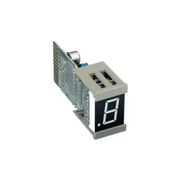 815-057-21 Crameda Intersys 7-Segment LED Display, Red LH DP 16mm product image