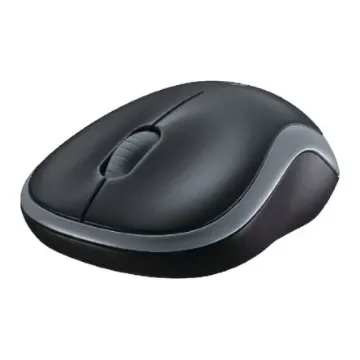 Logitech Wireless Mouse M185 3 Button Wireless Optical Mouse Black/Grey - 910-002238 product image