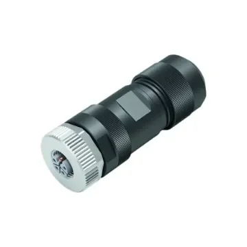 binder Industrial Circular Connectors, 4 Contacts, Cable Mount, M12 Connector, Socket, Female, IP67 - 99 0640 29 05 product image