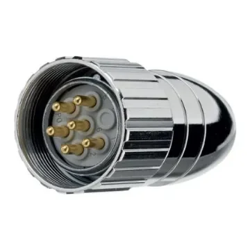 binder Industrial Circular Connectors, 12 Contacts, Cable Mount, M23 Connector, Plug, Male, IP67 - 99 4621 00 12 product image