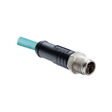 Amphenol Industrial Straight Male 2 way M12 to Pigtail Connector & Cable, 5m - MSBS-02BMMM-SL8M05 product image