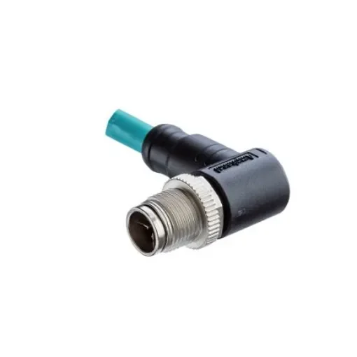 Amphenol Industrial Right Angle Male 2 way M12 to Pigtail Connector & Cable, 5m - MSBS-02BMMM-SR8M05 product image