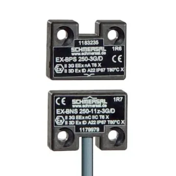 Schmersal EX-BNS 250 Series Flush Magnetic Non-Contact Safety Switch, 24V dc, Reinforced Thermoplastic Housing, NO/NC, - EX-BNS 250-11Z-3GD product image