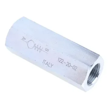 RS PRO Steel Inline Mounting, Hydraulic Check Valve, G 3/8, 30L/min - 2838302 product image