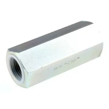 RS PRO Steel Inline Mounting, Hydraulic Check Valve, G 3/4, 80L/min - 2838324 product image