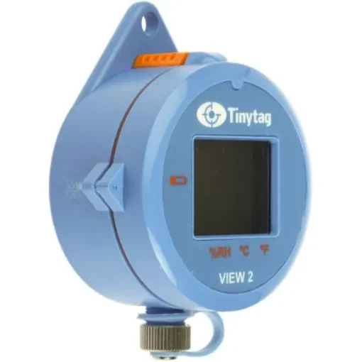 Tinytag View 2 TV-4500 Temperature & Humidity Data Logger, Serial, USB, 2 Input Channel(s) - TV-4500-RS product image