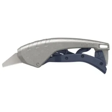 MARTOR Safety Knife with Curved Blade, Retractable, 0.63mm Blade Length - 610001 product image