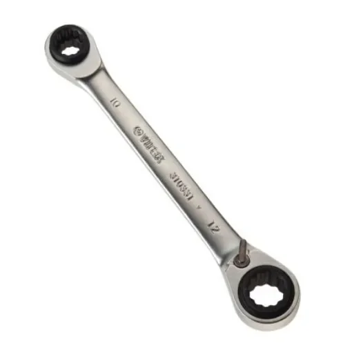 Virax Ratchet Combination Spanner, 150 mm Overall, 8 mm, 10 mm, 12 mm, 13 mm Jaw Capacity, Ratchet Handle - 310331 product image