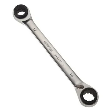 Virax Ratchet Combination Spanner, 150 mm Overall, 16 mm, 17 mm, 18 mm, 19 mm Jaw Capacity, Ratchet Handle - 310332 product image