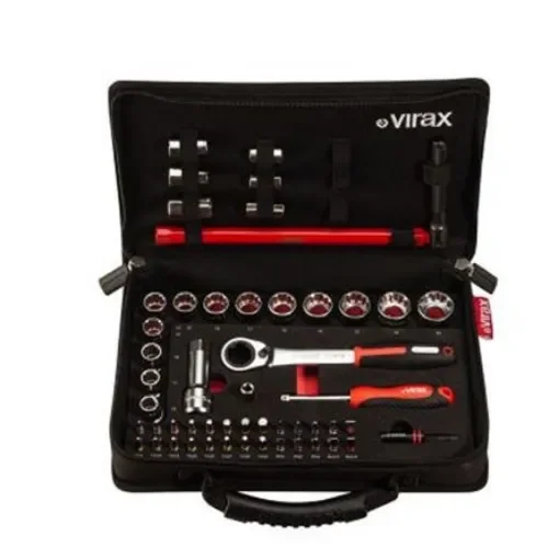 Virax 51-Piece Imperial 1/4 in Standard Socket Set with Ratchet - 310410 product image