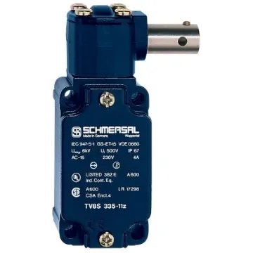 Schmersal EX-T Series Safety Interlock Switch, 1NO/1NC, IP65, Die Cast Zinc Housing, 230V ac ac Max, 4A Max - EX-TV10S 335-11Z-3D product image