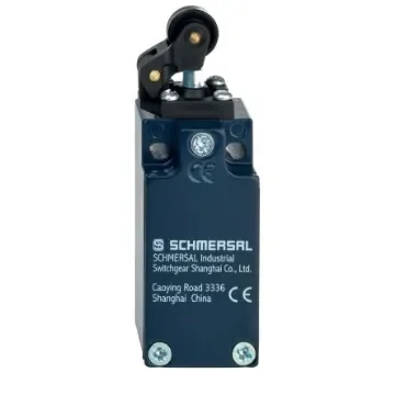 Schmersal EX-Z Series Roller Lever Safety Interlock Switch, 1NO/1NC, IP67, Die Cast Zinc Housing, 230V ac ac Max, 4A Max - EX-Z1R235-11Z-3D product image