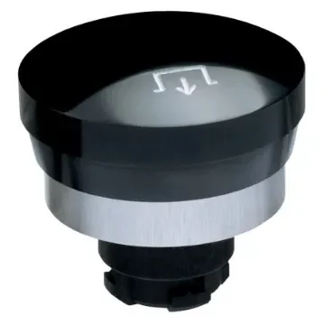 Schmersal EX-RDRZ45 Series Grey Latching Push Button Head, 22.3mm Cutout, IECEx - EX-RDRZ45SW product image