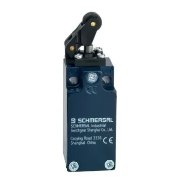Schmersal EX-Z Series Roller Lever Safety Interlock Switch, 1NO/1NC, IP67, Die Cast Zinc Housing, 230V ac ac Max, 4A Max - EX-ZK 235-11Z-3D product image