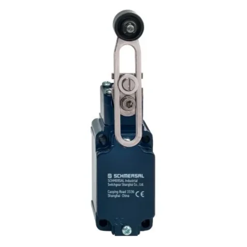 Schmersal EX-T Series Roller Lever Safety Interlock Switch, 1NO/1NC, IP65, Aluminium Housing, 230V ac ac Max, 4A Max - EX-T4V7H 335-11ZUE-3G/D product image