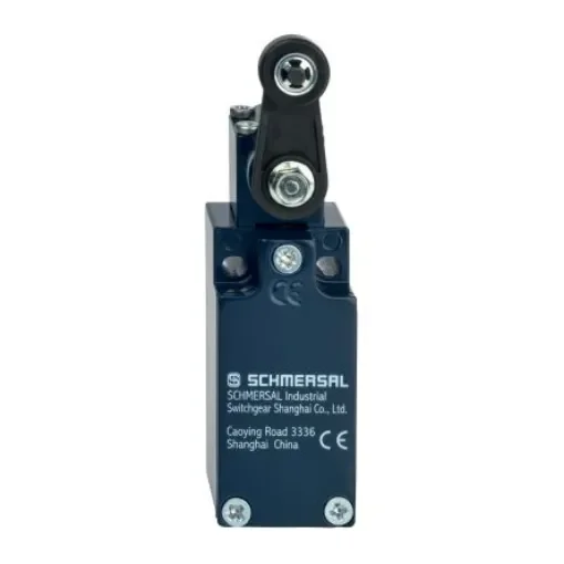 Schmersal EX-Z Series Roller Lever Actuator, 1NO/1NC, IP67, Die Cast Zinc Housing, 230V ac ac Max, 4A Max - EX-ZV1H 235-11Z-3D product image