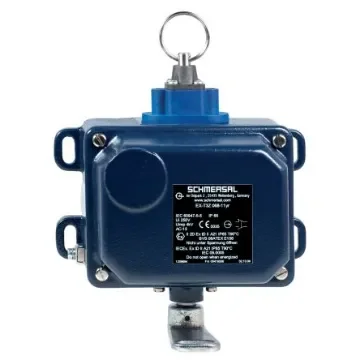 Schmersal EX-T3Z 068 Rope Pull Switch, 50m, 3NO/3NC, Vertical - EX-T3Z 068-33YR-1637 product image