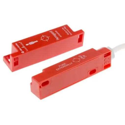 Allen Bradley Guardmaster 440N Series Magnetic Non-Contact Safety Switch, 250V ac, Plastic Housing, NC, 6m Cable - 440N-G02032 product image