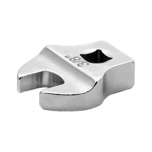 Bahco 677 Series Open Ended Insert Crowfoot Wrench, 1/4 in, 10mm Insert, Chrome Plated Finish - 677-10 product image