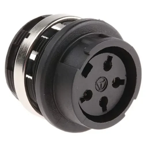 Amphenol Industrial Circular Connector, 4 Contacts, Panel Mount, M16 Connector, Socket, Female, signalmate C091 Series - T3327000 product image