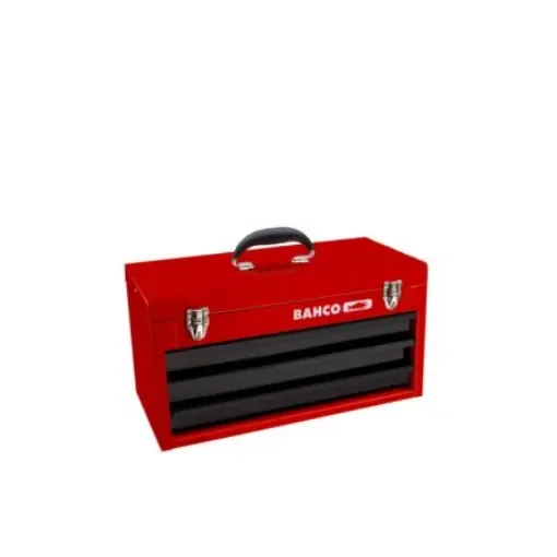 Bahco 1483 3 drawers  Metal Tool Box , 523 x 260 x 334mm - 1483K3RB product image