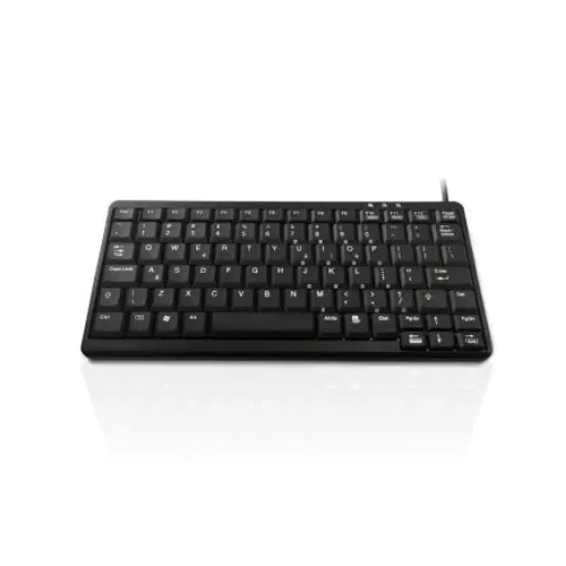 Ceratech KYB500-K82A-15US Wired PS/2 & USB Compact Keyboard, QWERTY (US), Black product image