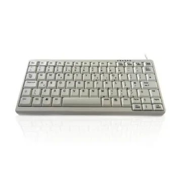 Ceratech KYB500-K82A-15WH Wired PS/2 & USB Compact Keyboard, QWERTY (UK), White product image