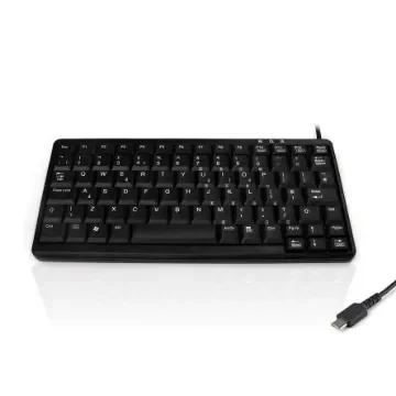Ceratech KYB500-K82A-C Wired USB Compact Keyboard, QWERTY (UK), Black product image