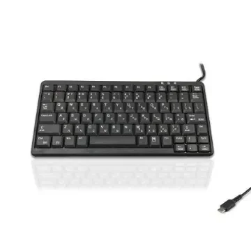 Ceratech KYB500-K82A-CY-C Wired USB Compact Keyboard, QWERTY (Cyrillic), Black product image