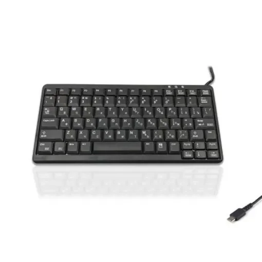 Ceratech KYB500-K82A-CY-C Wired USB Compact Keyboard, QWERTY (Cyrillic), Black product image