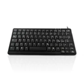 Ceratech KYB500-K82A-IT Wired PS/2 & USB Compact Keyboard, QWERTY (Italy), Black product image